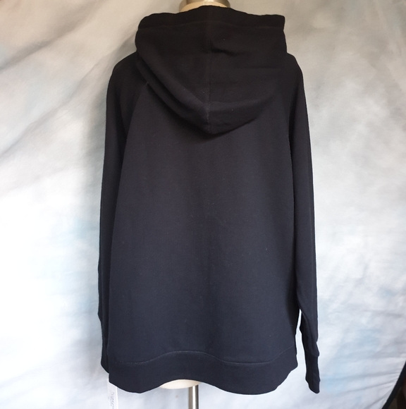 Calvin Klein Performance Logo Fleece Hoodie w/ Thumbholes Black  M & Violet Lg - Picture 12 of 16